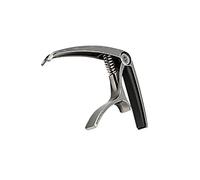 ibasenice 4pcs Professional Metal Capo for Electric Guitar and Ukulele Tuning Clip High Elastic Spring Quick One-handed Repositioning Sound and Intonation for Musicians and Performers