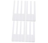 ibasenice 4pcs Professional Piano Repair Accessories Keytop Replacement for Piano Keys and Easy to Install for Personal and Key Material