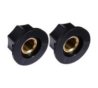 ibasenice 4pcs Quality Guitar Knobs Tuners for Electric Guitar Volume Knob Replacement Potentiometer Part