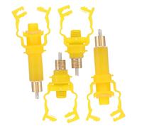 ibasenice 4Pcs Rabbit Waterer Nozzles Durable Automatic Livestock Water Feeding Adapters for Farm Rabbits for Clean Water Supply
