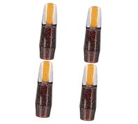ibasenice 4pcs Replacement Head for Saxophone Alto Saxophone Clarinet Alto Sax Instrument Supply