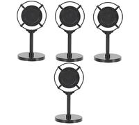 ibasenice 4pcs Retro Microphone Prop Vintage Microphone Toy for Stage Costume Party Decor Home Supplies Party Props