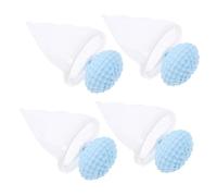ibasenice 4pcs Reusable Lint Remover for Washing Machine Pet Hair Catcher Mesh Bag Floating Hair Filter for Laundry Durable User Friendly Cleaning