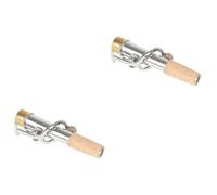 ibasenice 4pcs Saxophone Bend Neck Cork Straight Neck Replacement Part Sax Accessories