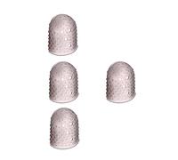 ibasenice 4pcs Silicone Guitar Finger Caps and Guards Comfortable Snug-fit Protectors for Ukulele Electric Guitar Mandolin Durable and Tear-resistant Design