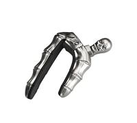ibasenice 4pcs Skull Design Capo for Guitar and Ukulele Clip Tuner Protective Material Lightweight and Functional Accessory for Musicians for Halloween Parties