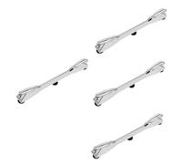 ibasenice 4pcs Snare Drum Lug Replacement Drum Parts Accessories Double-end Lug Supplies Aluminum Alloy Replacement