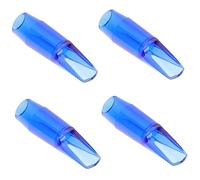 ibasenice 4pcs Standard Saxophone Flute Head for Alto Saxophone Plastic Material Replacement Accessory for Musical Instrument Supplies Hand-made Tools for Players Use in Airflow Mouthpiece s