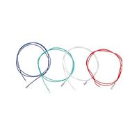 ibasenice 4pcs Stereo Replacement Wires for Turntables Phonograph for Sound Transmission and Easy Setup