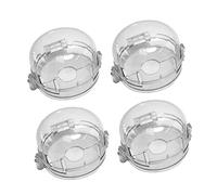 ibasenice 4pcs Stove Burner Covers Gas Hob Guard Boy Girl Safety Material Knob Covers