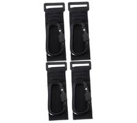ibasenice 4pcs Stroller Hanger Bag Hanging Hook for Pushchair Nursery Bag Holder Stroller Clip Hanging Hooks for Pram Travel Essentials
