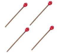 ibasenice 4pcs Tibetan Singing Bowl Mallet Striker for Meditation and Sound Healing Wooden Stick for Chanting Bowls and Mindfulness Practice
