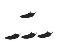 ibasenice 4pcs Tiny Violin Shoulder Supplies Chin Rest Cover Comfortable Shoulder Pad Mat