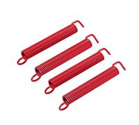 ibasenice 4pcs Tremolo Bridge Tension Springs for St Style Electric Guitar Durable Easy Installation Excellent Flexibility Red Color Great Accessory for Guitarists