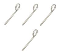 ibasenice 4pcs Trumpet Cornet Slide Finger Pull Ring Finger Ring Trumpet Slide Musical Instrument Accessories