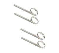 ibasenice 4pcs Trumpet Slide Finger Rings Finger Pull Rings for Trumpet Cornet and Lightweight Accessory for Improved Performance Easy to Install Finish