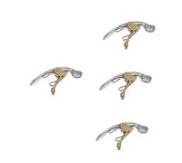 ibasenice 4pcs Trumpet Watergate Key Springs Drain Accessory Coppered Draining Tool for Trumpets French Horns and Tubas Small Portable Replacement Part Silver