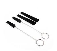 ibasenice 4pcs Tuning Fork Mute Kit Professional Piano Tuning Tools Forks and Mutes for Maintenance