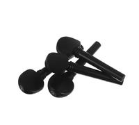 ibasenice 4pcs Violin Tuning Pegs Ebony Violin Fine Tuners Replacement String Adjuster Parts and Accessories