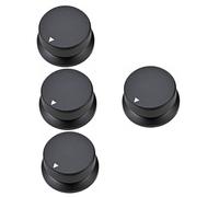 ibasenice 4pcs Volume Control Knob Knurled Finish for Electric Guitar Replacement Knob for Potentiometers Style and Functionality Single Pack