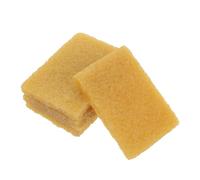 ibasenice 4pcs Watercolor Blank Cleaning Tool Paint Eraser for Art Yellow Round Natural Rubber Removing Adhesive Well-Polished Lightweight Cleaner for Painting