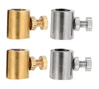 ibasenice 4pcs Wolf Tone Violin Part Inconsistent Vibration Adjustable Mute for Violin Accessories and Mute Style Usage