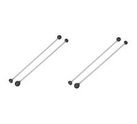 ibasenice 4pcs Xylophone Mallet Professional Double-headed Drumsticks for Marimba Tongue Drum Percussion Instruments Lightweight Accessories for Boys and Girls and Adults