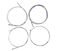 ibasenice 4pcs Zhongruan Strings Replacement Numbers Sturdy Wire Strings for Stringed Instrument Accessories