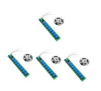 ibasenice 4sets Diy Electronic Piano Keyboard Kit Eight Note Soldering Project for Learning Electronics and Sound Principles Engaging Educational Experience for Adults and Teens