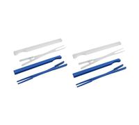 ibasenice 4sets Professional Piano Mute Clamp Nylon Stopper Tools for Accurate Tuning Convenient Clip Design for Piano Repair Essential Music Accessory