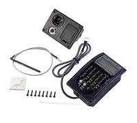 ibasenice -5 5-band Guitar Pickup Auto Manual Tuning Tuner Guitar Preamp Equalizer Piezo Pickup Without Battery Lc05b
