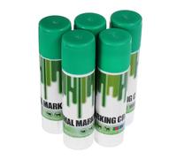 ibasenice 5 Pcs Green Livestock Marking Crayons for Animal Identification Suitable for Pigs Cows Sheep Goats Durable Crayon Markers for Farming Needs