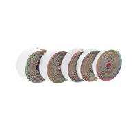 ibasenice 5 Rolls Self Adhesive Rhinestone Ribbon with Strong Stickiness and Cut to Length, Beautiful Diamond Bling Mesh Wrap for Phone and Car Decoration at Engagement Ceremonies