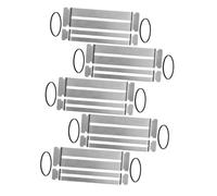 ibasenice 5 Sets Guitar Fretboard Protector Pads Metal Fret Shield for Fingerboard Care Polishing and Maintenance Luthier Tool Kit for Electric and Acoustic Guitars