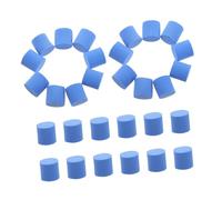 ibasenice 50pcs Ant Nest Accessories round Hole Plugs for Test Tube Colony Housing Ants Farming Tools Maze Habitat Sponge Plugs