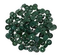 ibasenice 50pcs Green Plastic Shade Cloth Clips for Garden Netting Fixing Clips for Sunshade Nets Reusable Mesh Buckles for Greenhouse and Outdoor Shelters Easy to Attach and Detach