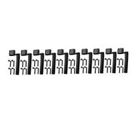 ibasenice 50pcs Guitar Peg Winder Tool for String Winding Multi Functional Maintenance Tool for Ukulele Bass Violin and Guitar Accessories