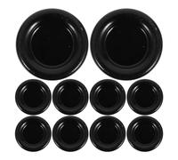 ibasenice 50pcs Metal Incense Cone Holder Tray 1.2 Inch round Lightweight Iron Tray with Universal Compatibility for Indoor Home Decor Tea House and Bedroom Use