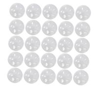 ibasenice 50pcs Noise Maker Toy Inserts 28mm Replacement Sound Accessories for Baby Toddler Toys Rattles Squeakers Repair Parts for Plush Rings