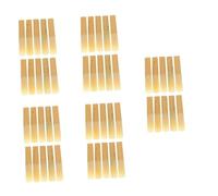 ibasenice 50pcs Professional Clarinet Reed for Saxophone Clarinet Part Instrument Accessories Reed for Music Practice
