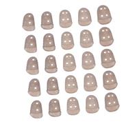 ibasenice 50pcs Silicone Guitar Protectors Breathable Finger Guards for Guitar Mandolin More Comfortable Covers for Practice Sessions