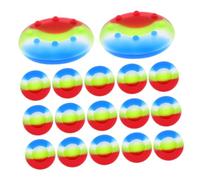 ibasenice 50pcs Silicone Replacement Caps Thumb Grip Caps Button Covers for Portable Game Console Controller Analog Stick Joystick Cover Controller Thumb Grips