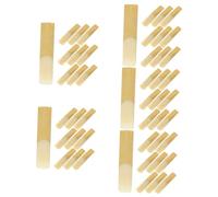 ibasenice 50pcs Tenor Saxophone Reeds Strength for Sax Traditional Replacement Musical Instrument Accessories