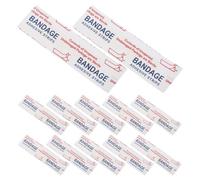 ibasenice 50pcs Waterproof Wound Patch Strips 45x10mm Gentle Breathable Skin Tape with Tension-reducing Technology for Scar Healing and Soft Tissue Dressing