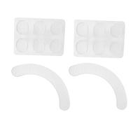 ibasenice 56pcs Drum Pad for Mute Practice Black Felt Material Drum Head Pads for Silencing for Drummers Seeking Quiet Play