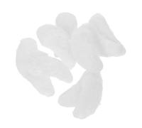 ibasenice 5pairs Santa Claus Self-adhesive Eyebrows Costume Eyebrows for Christmas Parties Easy Application for Group Costumes and Holiday Celebrations