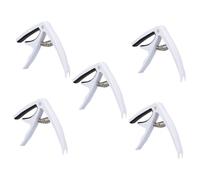 ibasenice 5pcs Acoustic Guitar Capo Electric Guitar Capo Spring Loaded Clip Compact Portable Design
