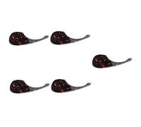 ibasenice 5pcs Acoustic Guitar Pickguard Scratch Plate for and Decoration Lightweight Self-adhesive Guitar Guard to Prevent Scratches and Appearance