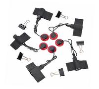 ibasenice 5pcs Acoustic Pickup Mic Guitar Violin Banjo Soundhole Pickup Piezo Microphone