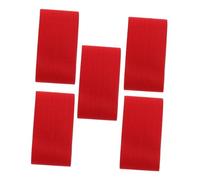 ibasenice 5pcs Adjustable Soccer Captain Armband Youth Football Elastic Bands for Team Sports Lightweight Comfortable Fit Blank Space for Custom Printing for Training Matches